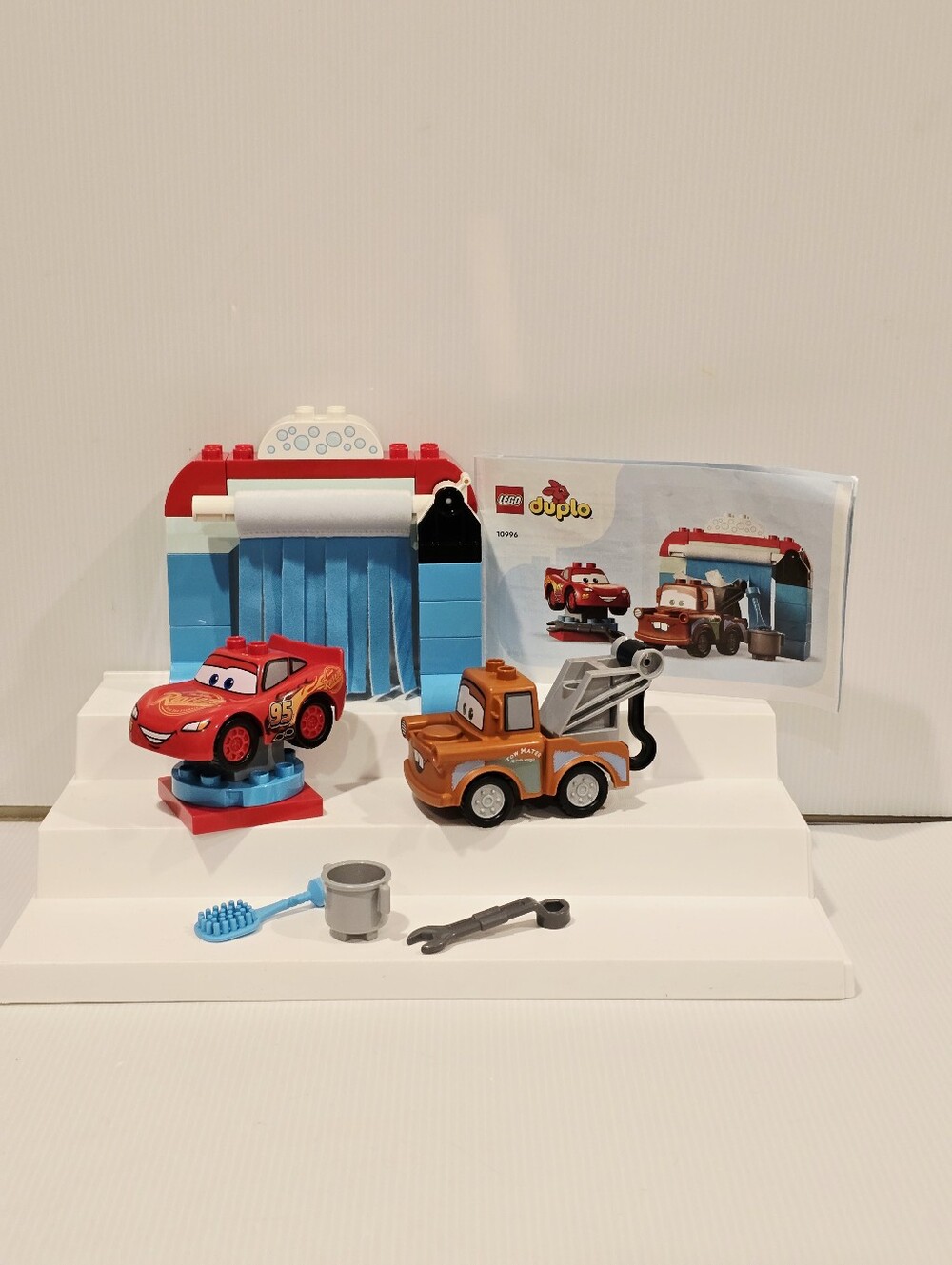 LEGO Duplo Cars Lightning McQueen and Mater Wash Set 10996
